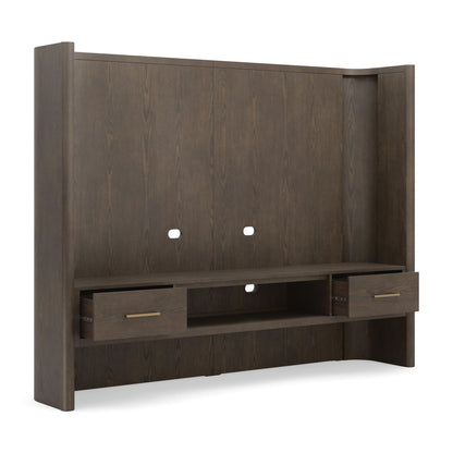 Darimore - TV Wall Console - Burnished Brown