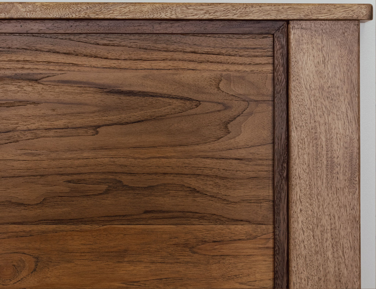Natural Teca - Queen Headboard - Brown