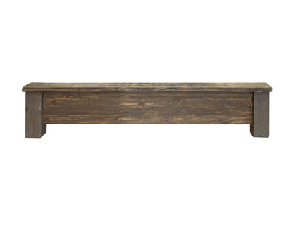 Loft - Queen Footboard & Rails - Two Tone Gray / Brown