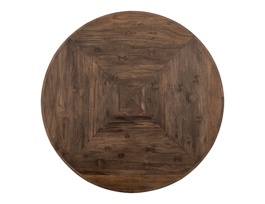 Balam - Round Table Top - Dark Brown
