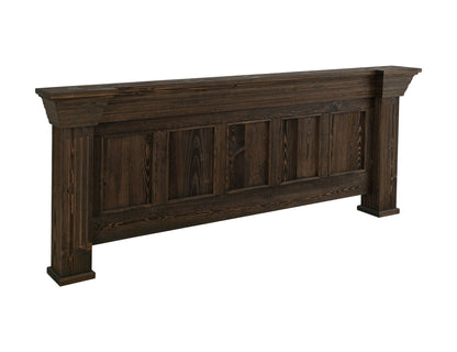 Desire - Queen Footboard - Mahogany Brown