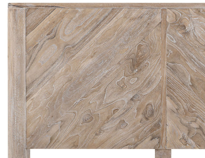 Balam - Queen Headboard - Ivory White