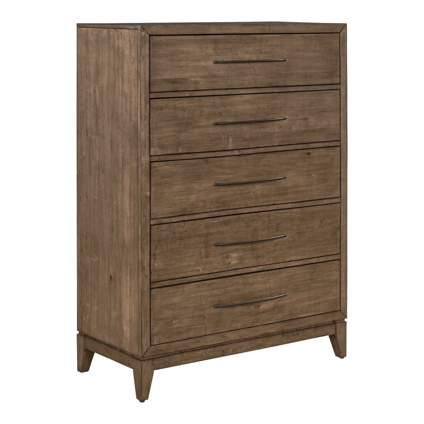 Shaker Lakes - 5 Drawer Chest - Brown