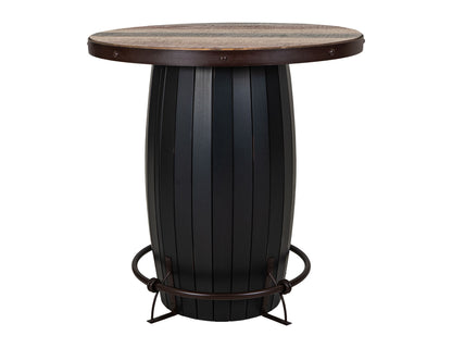 Antique - Bistro Base With Footrest - Multicolor