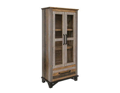 Loft - Cabinet - Two Tone Gray / Brown