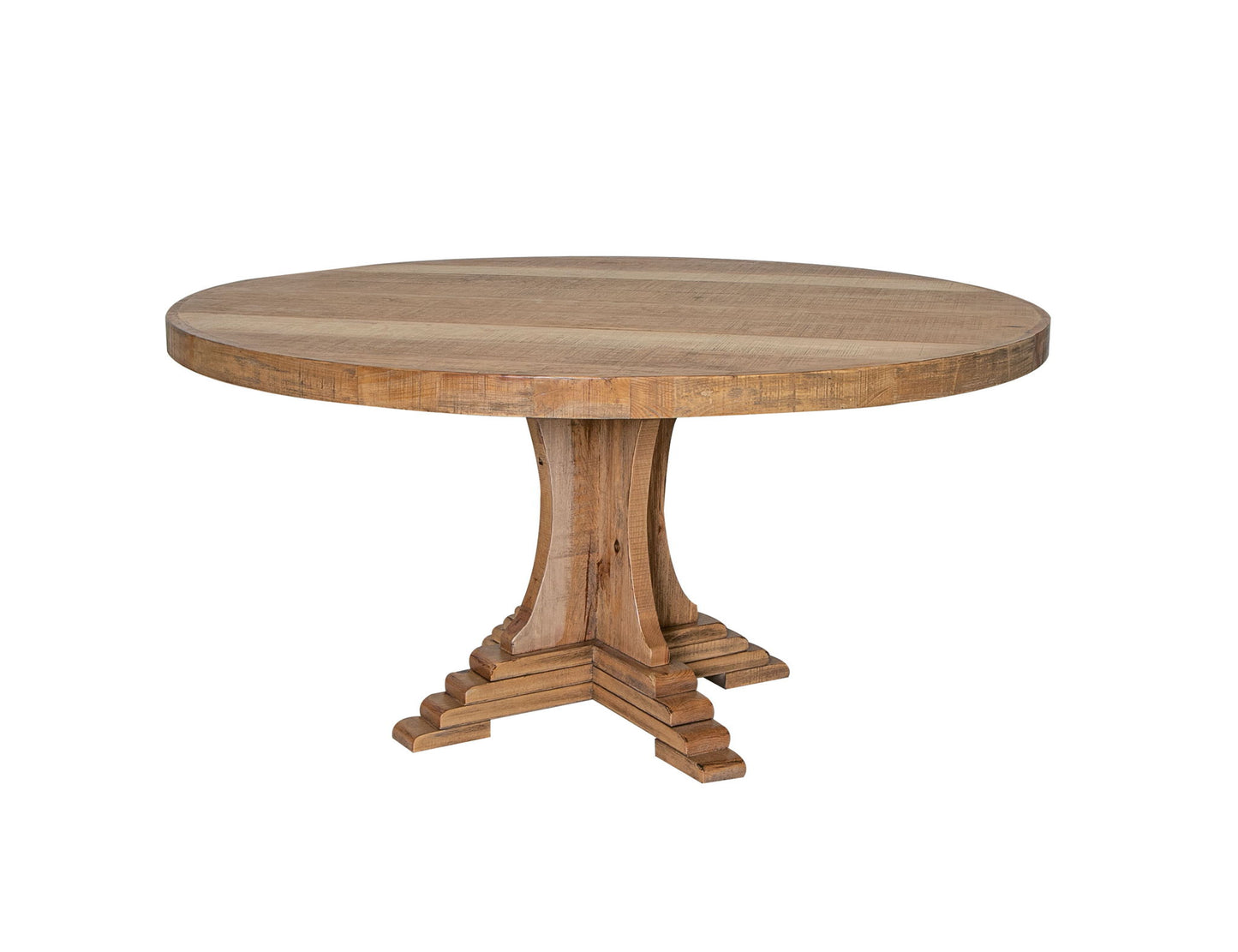 Marquez - Round Table Top - Two Tone Light Brown