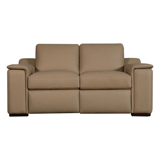 Armon - Sofa With Power Footrest & ZG - Oslo Fawn