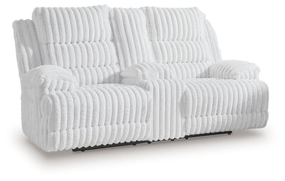 Rhines Falls - 2 Pc. - Power Reclining Sofa And Loveseat - Alloy