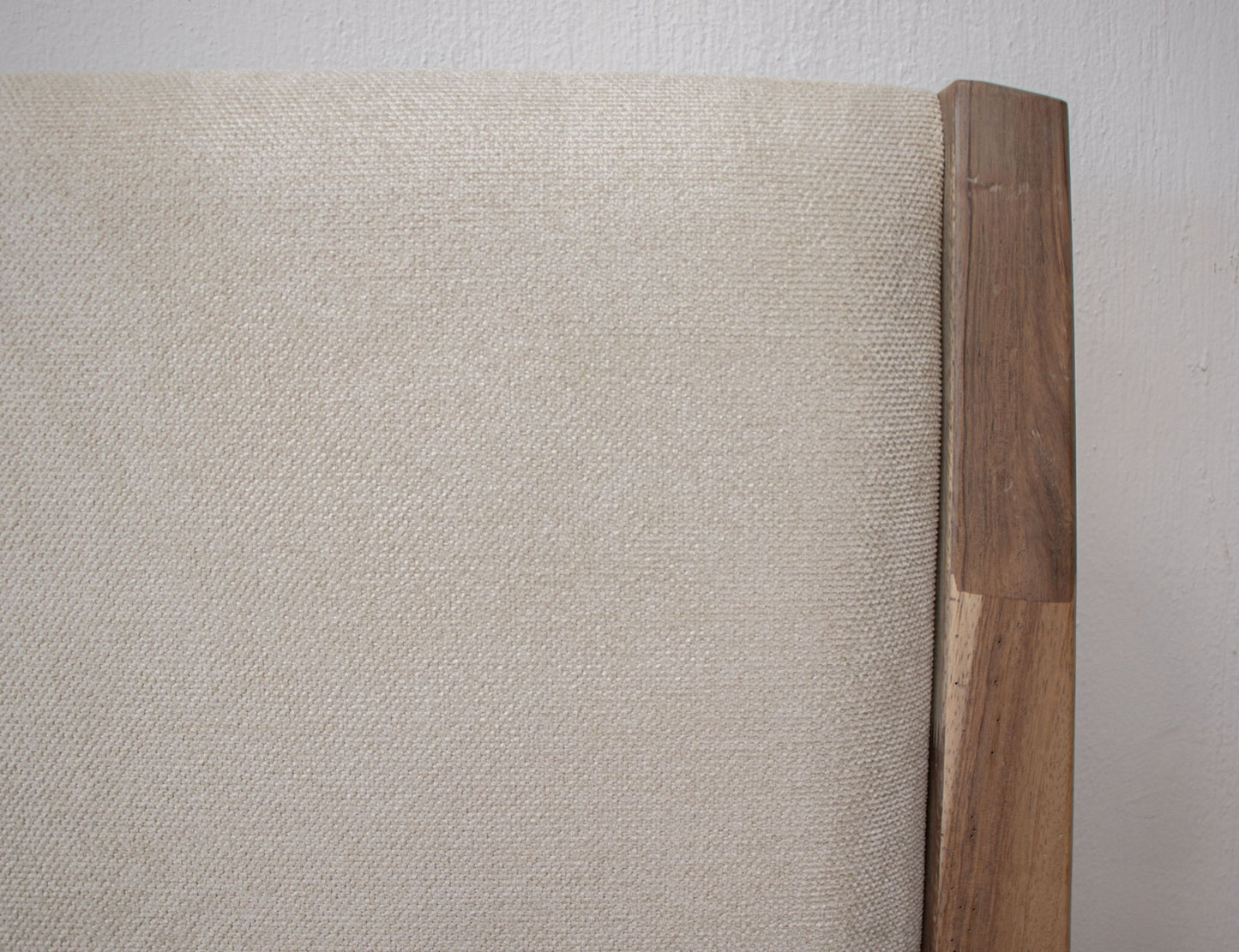 Parota Nova - King Upholster Headboard - Brown Cappuccino