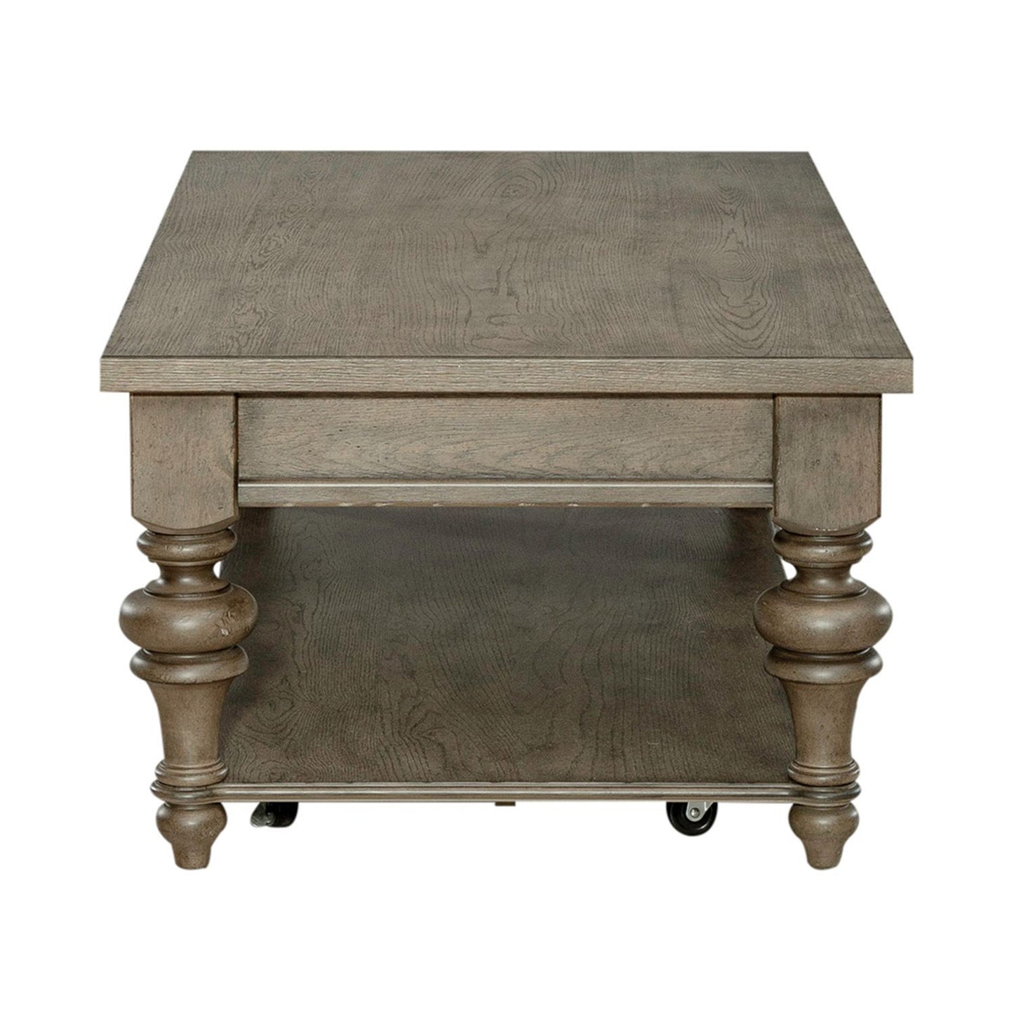 Americana Farmhouse - Rectangular Cocktail Table - Dusty Taupe