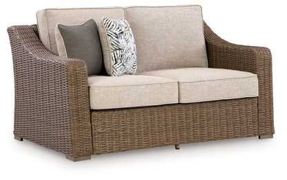 Laguna Heights - Loveseat With Cushion - Beige