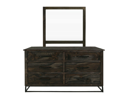 Teak - Mirror - Oil Black