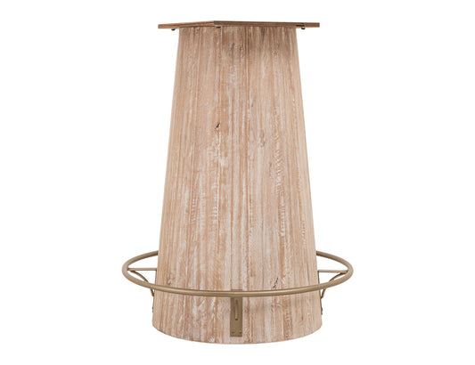 Balam - Bistro Table Base - Light Brown
