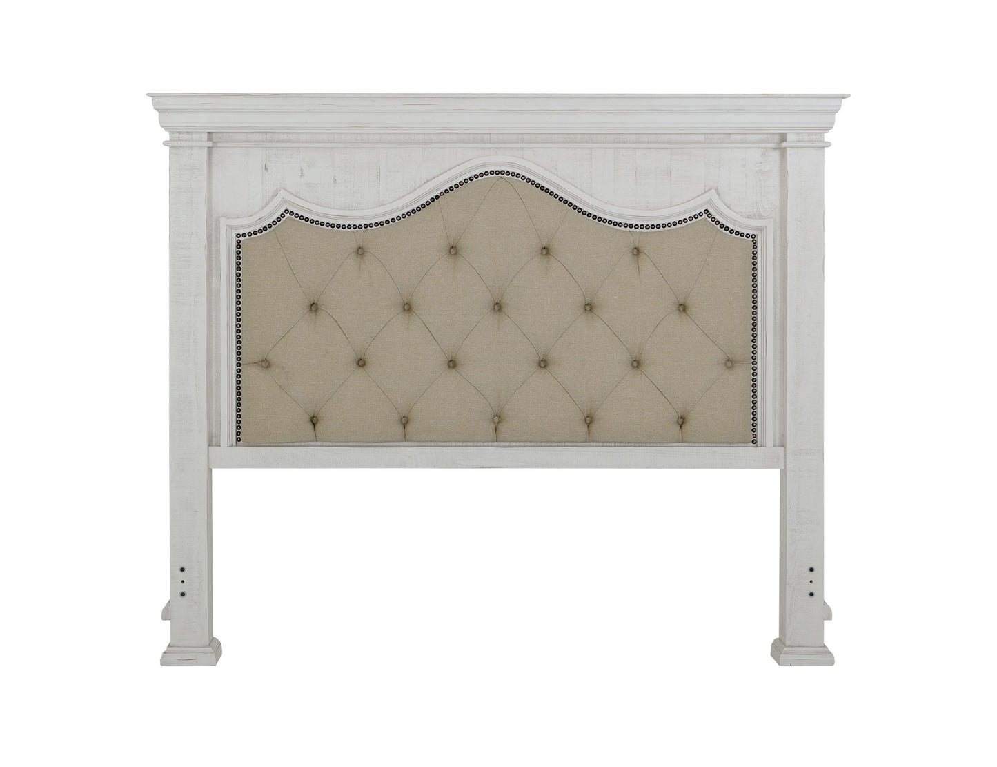 Bella - Queen Headboard - Vintage White