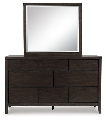 Westonfort - Dresser And Mirror - Espresso