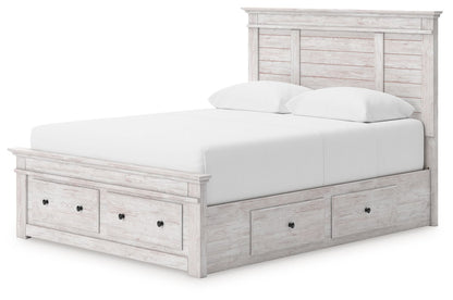 Makidern - Panel Storage Bed