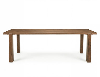 Silver - Table Base - Brown