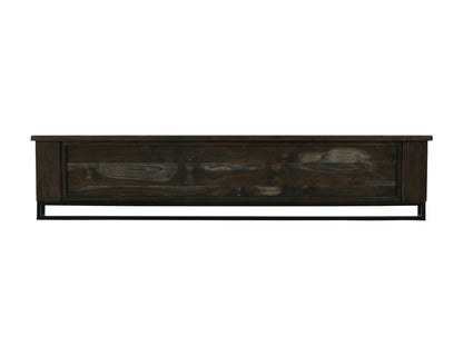 Teak - King Platform - Oil Black