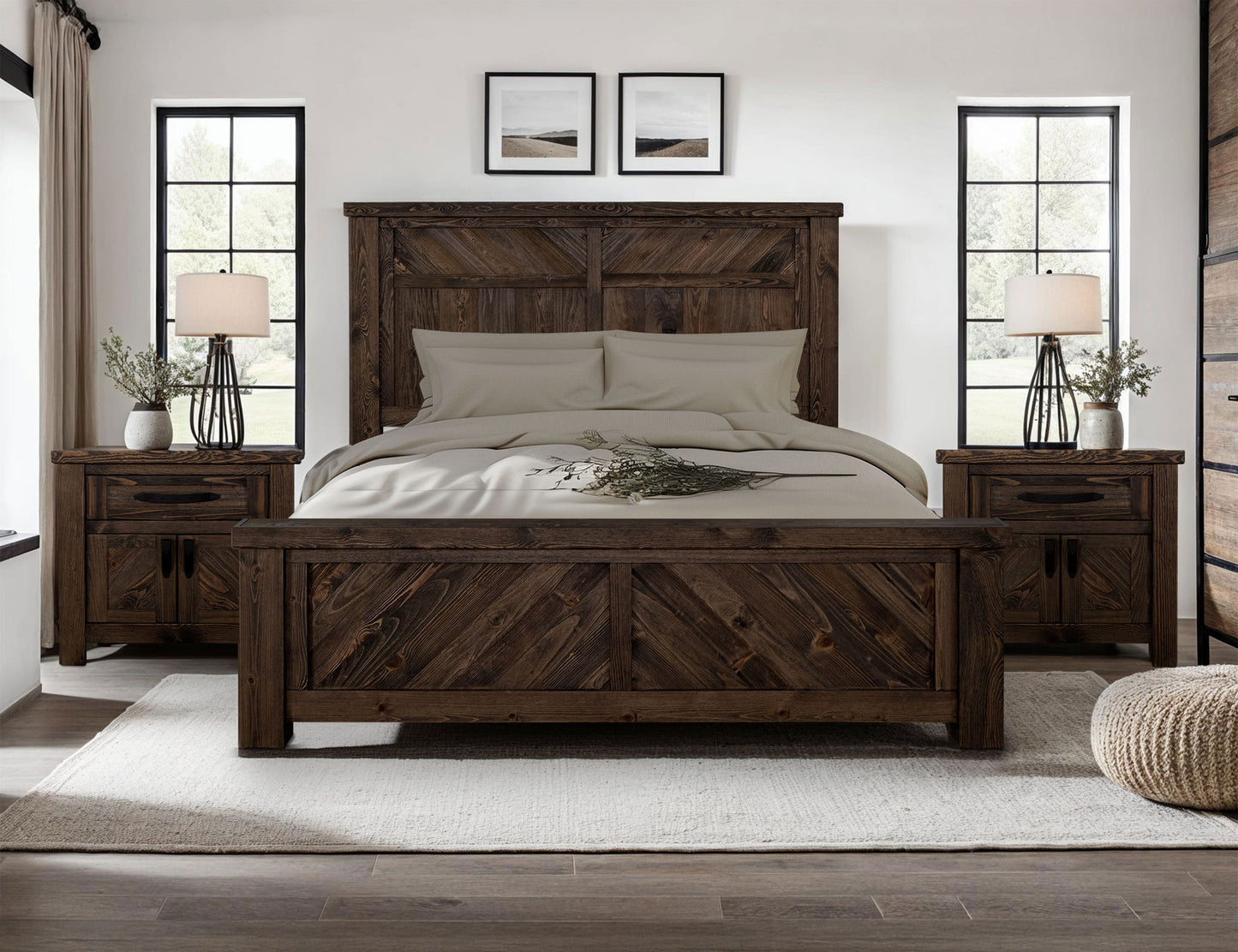 Dutton - Queen Headboard - Brown