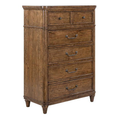 Harrison Heights - 5 Drawer Chest - Sienna
