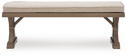 Laguna Heights - Bench With Cushion - Beige