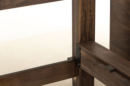 Atenas - Eastern King Platform - Dark Brown