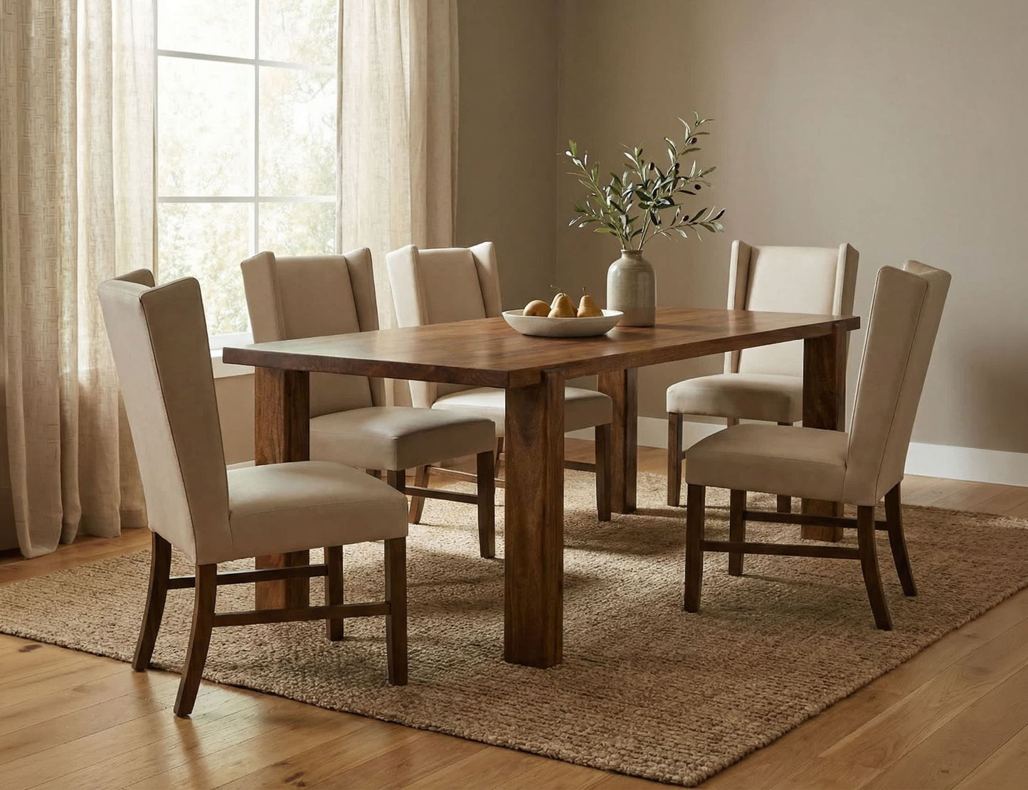 Silver - Table Base - Brown