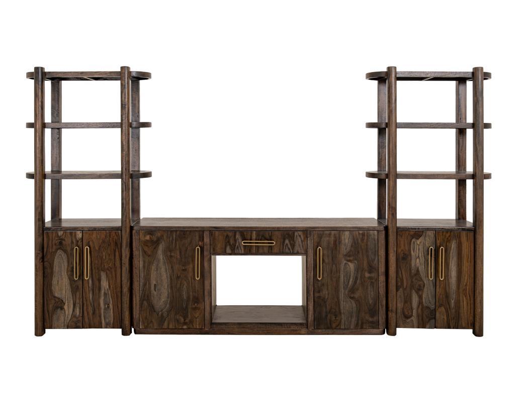 Balam - Wall Unit With Electric Fireplace Insert