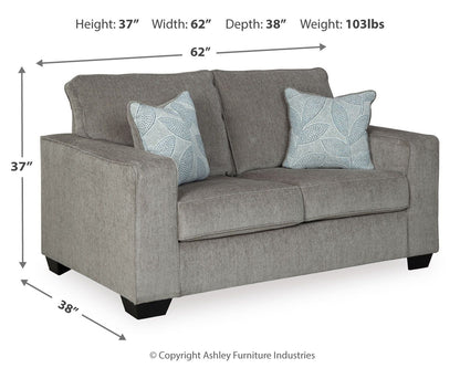 Altari - Stationary Loveseat