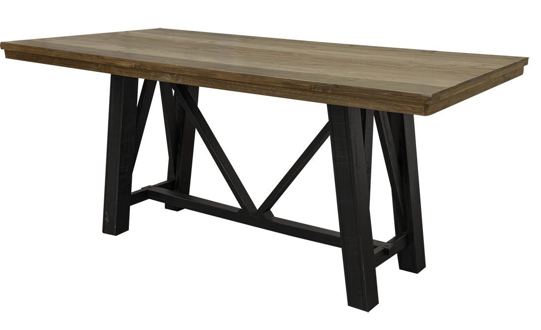 Loft - Table Top - Two Tone Gray / Brown