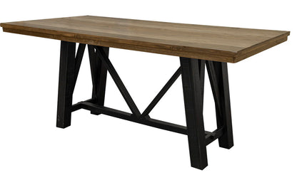 Loft - Table Top - Two Tone Gray / Brown
