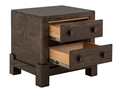Dark Atenas - 2-Drawer Nightstand - Brown