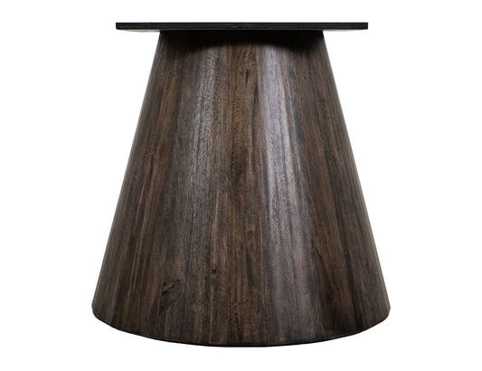 Balam - Round Table Base - Oil Black
