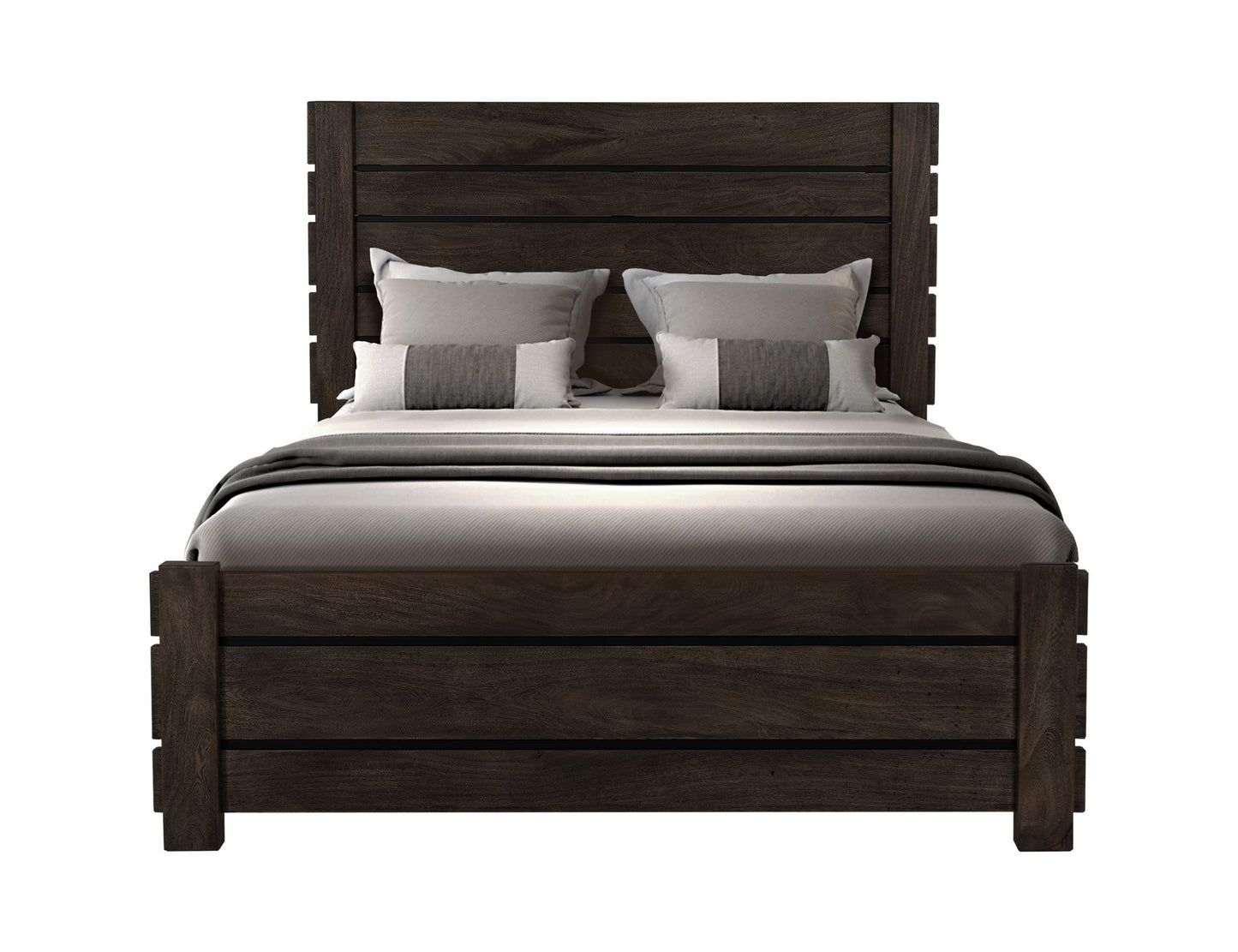 Merida - King Headboard - Ink Black