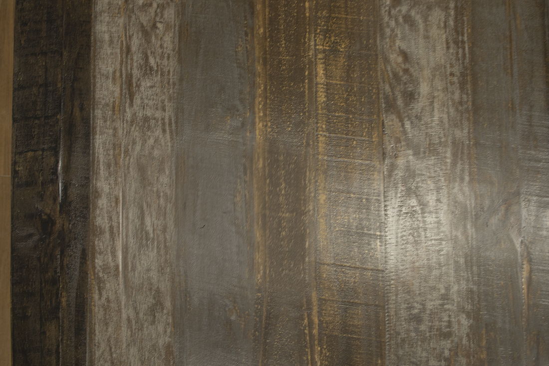 Loft - King Platform (6/6 Platform And Rails) - Two Tone Gray / Brown