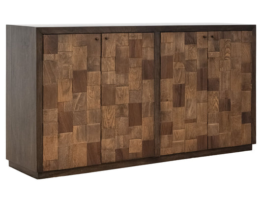 Origin - 4 Door Console - Brown