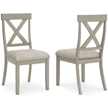 Parellen - Dining UPH Side Chair (Set of 2) - Gray