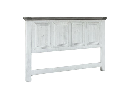 Luna - Queen Headboard - Off-White / Gray