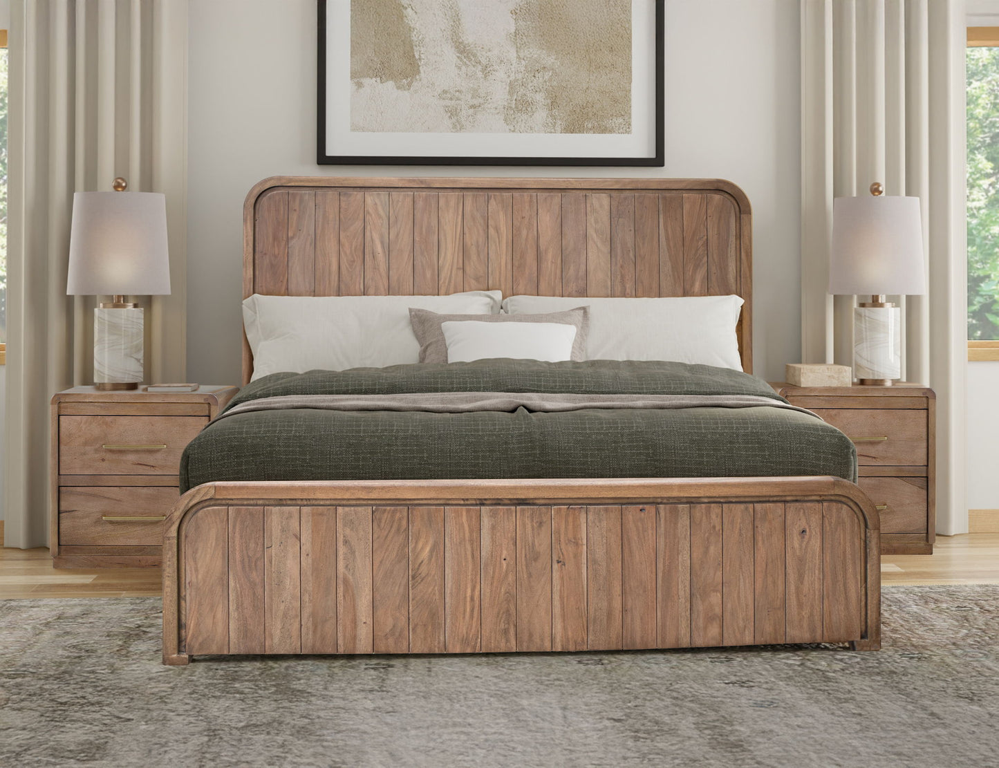 Mezquite - Queen Headboard - Mezquite Brown