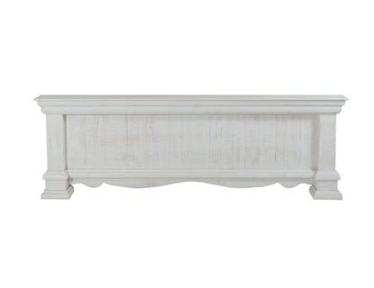 Bella - King Footboard - Vintage White