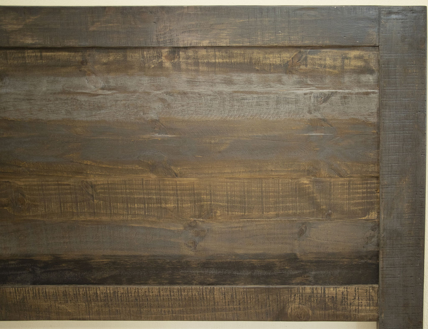 Loft - Queen Footboard & Rails - Two Tone Gray / Brown