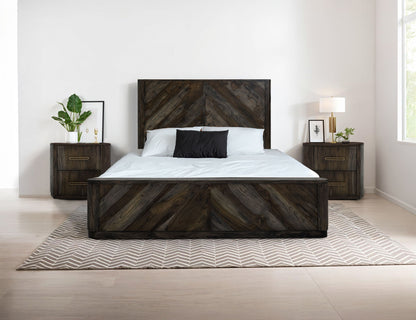 Balam - Queen Headboard - Oil Black