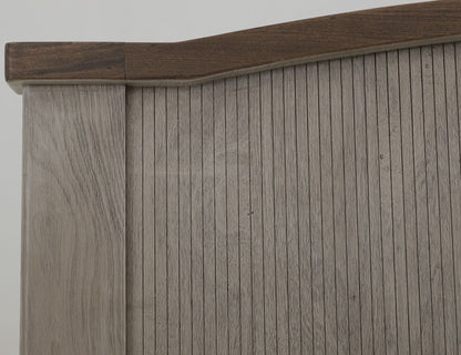 Ridge - King Headboard - Sand Brown