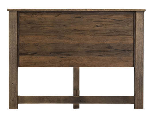 Natural Teca - Queen Headboard - Brown