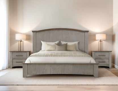 Ridge - King Headboard - Sand Brown