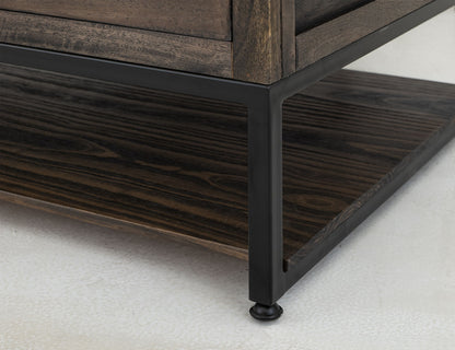 Dark Mita - Cocktail Table - Cedar Brown