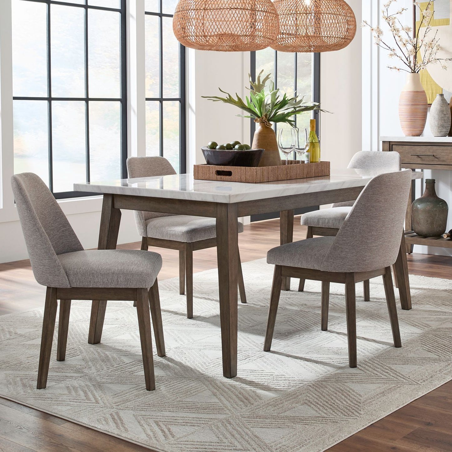 Edison - Rectangular Table Set