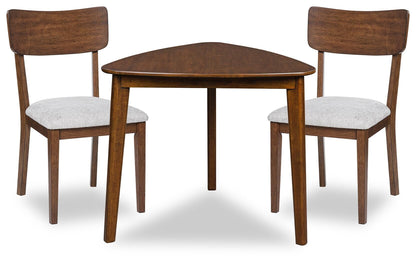 Tameride - 3 Pc. - Dining Table And 2 Chairs - Brown