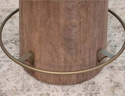 Sahara - Bistro Table Base - Brown Caramel