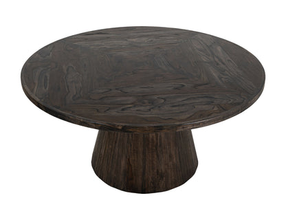 Balam - Round Table Base - Oil Black